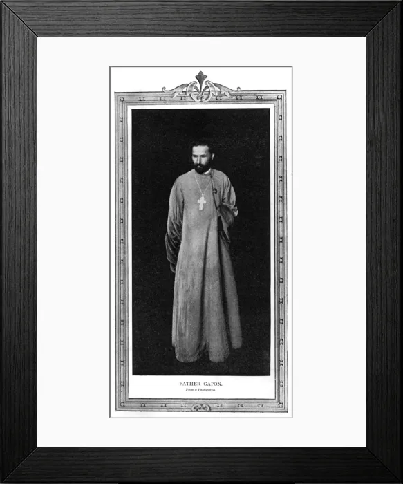 Framed Print : Father Gapon Framed Print : Father Gapon