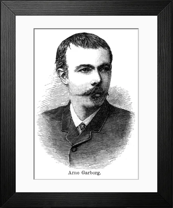 Framed Print : Arne Garborg Framed Print : Arne Garborg