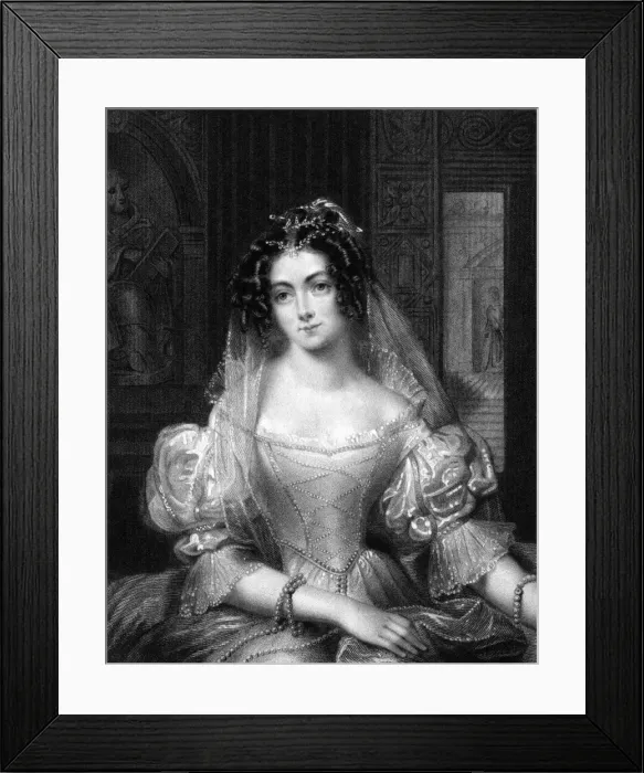 Framed Print : The Hon. Miss Gardner Framed Print : The Hon. Miss Gardner