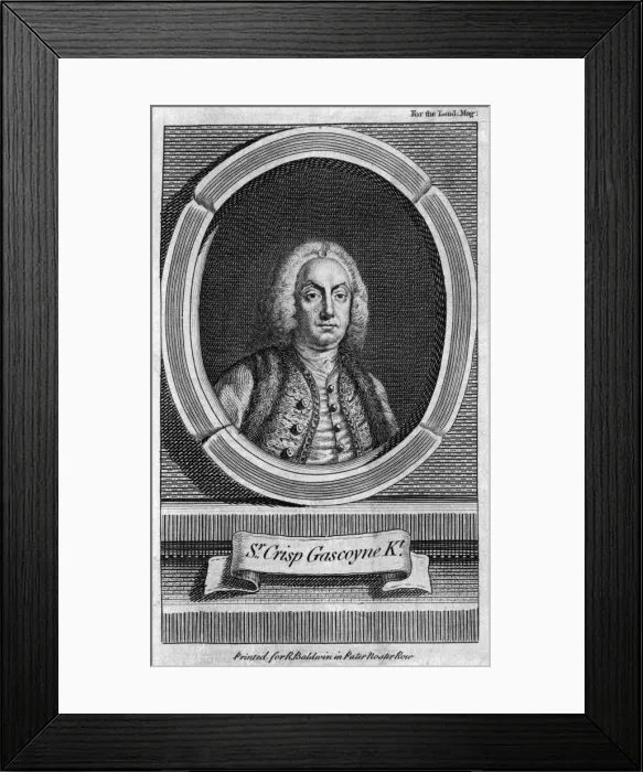Framed Print : Sir Crisp Gascoyne Framed Print : Sir Crisp Gascoyne