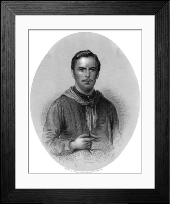 Framed Print : Menotti Garibaldi Framed Print : Menotti Garibaldi