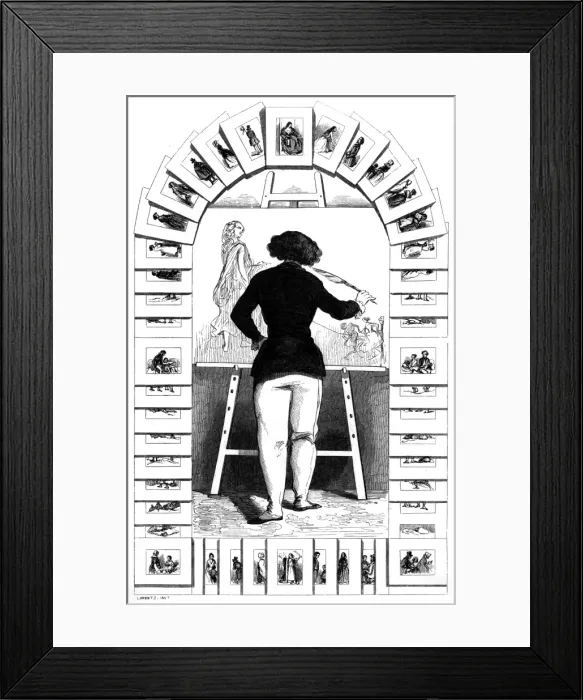 Framed Print : Gavarni (Lorentz) Framed Print : Gavarni (Lorentz)