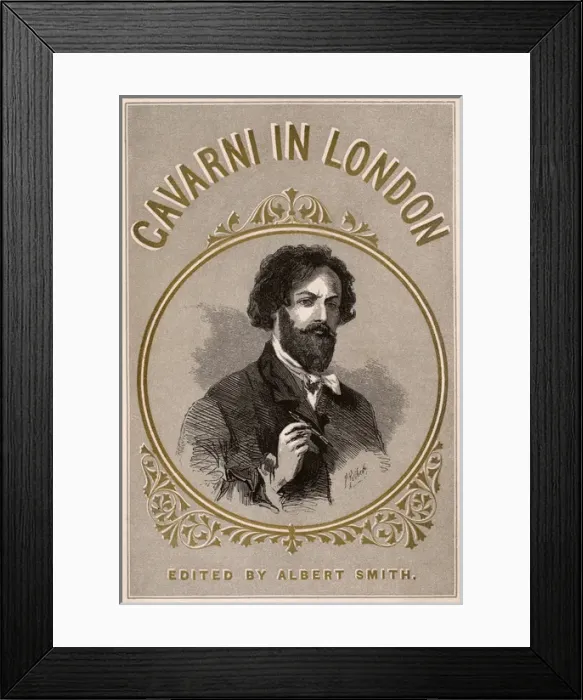 Framed Print : Sulpice Gavarni Framed Print : Sulpice Gavarni