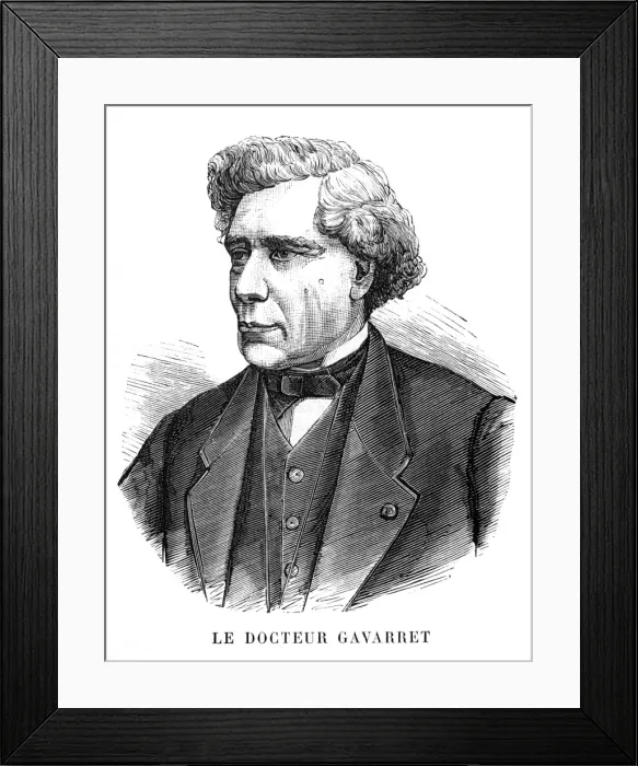 Framed Print : Louis Gavarret Framed Print : Louis Gavarret