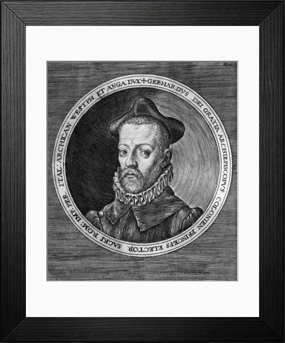 Framed Print : Gebhard, Archbishop Framed Print : Gebhard, Archbishop