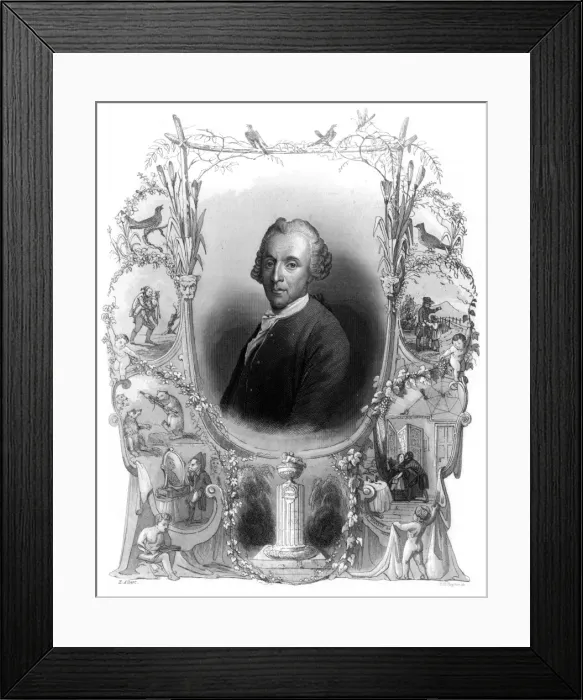 Framed Print : Christian Gellert Framed Print : Christian Gellert