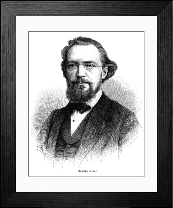 Framed Print : Rudolph Genee Framed Print : Rudolph Genee