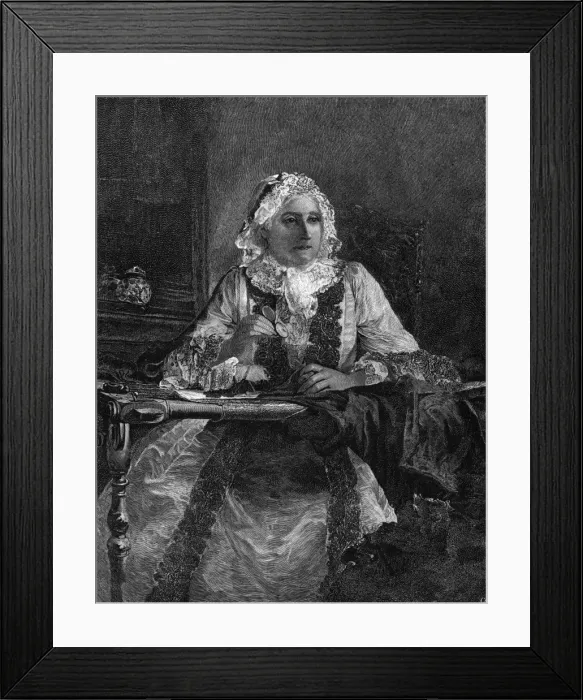 Framed Print : Marie Therese Geoffrin Framed Print : Marie Therese Geoffrin
