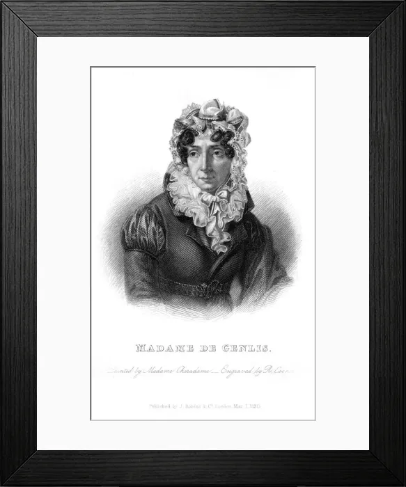 Framed Print : Ctesse De Genlis (Old) Framed Print : Ctesse De Genlis (Old)