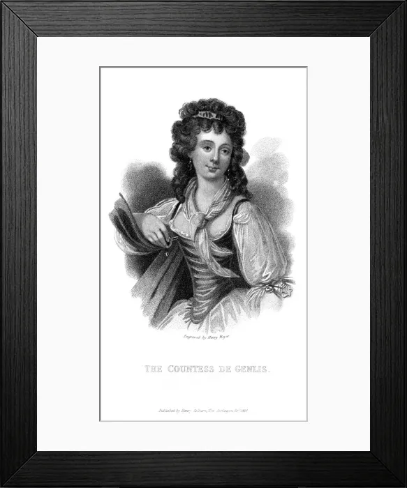 Framed Print : Ctesse Genlis (Meyer) Framed Print : Ctesse Genlis (Meyer)