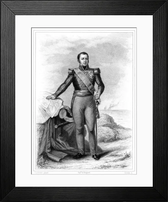 Framed Print : Etienne Comte Gerard Framed Print : Etienne Comte Gerard