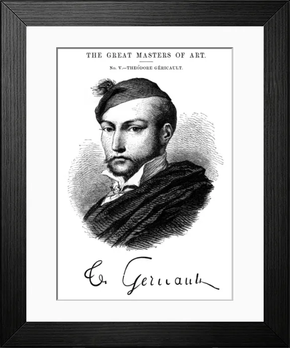 Framed Print : Theodore Gericault - 2 Framed Print : Theodore Gericault - 2