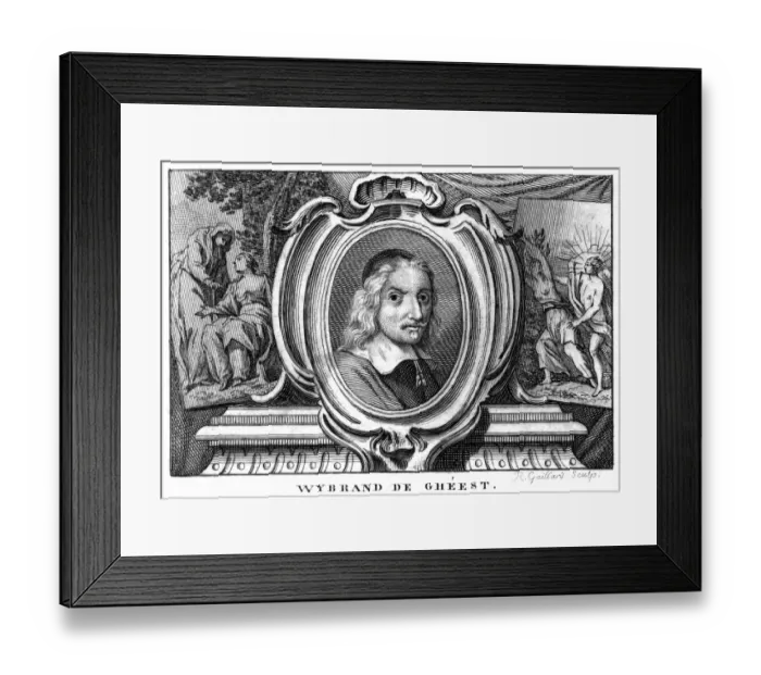 Framed Print : Wybrand De Gheest Framed Print : Wybrand De Gheest