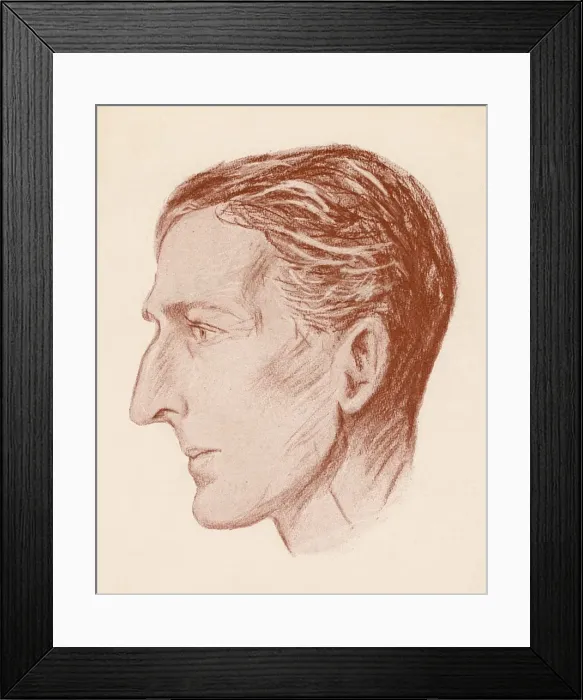 Framed Print : Sir Philip Gibbs - 2 Framed Print : Sir Philip Gibbs - 2