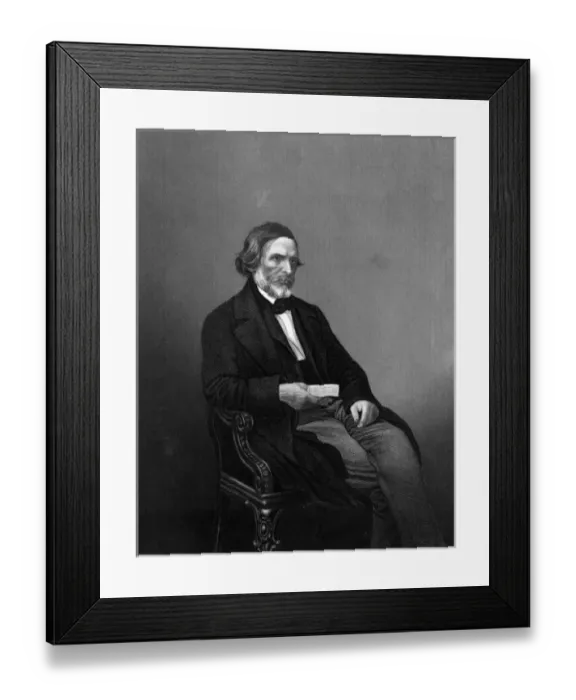 Framed Print : John Gibson, Sculptor 2 Framed Print : John Gibson, Sculptor 2