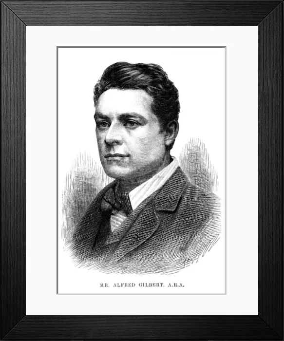 Framed Print : Sir Alfred Gilbert - 2 Framed Print : Sir Alfred Gilbert - 2