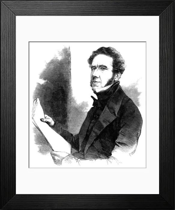 Framed Print : James William Gilbart 2