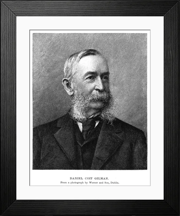 Framed Print : Daniel Coit Gilman Framed Print : Daniel Coit Gilman