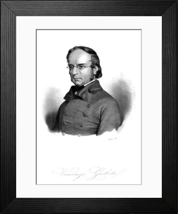 Framed Print : Vincenzo Gioberti - 1 Framed Print : Vincenzo Gioberti - 1