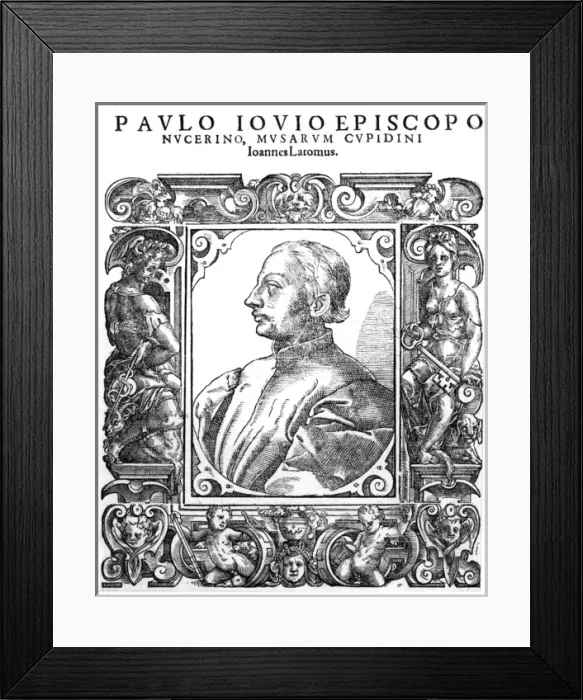 Framed Print : Paolo Giovio - 2 Framed Print : Paolo Giovio - 2