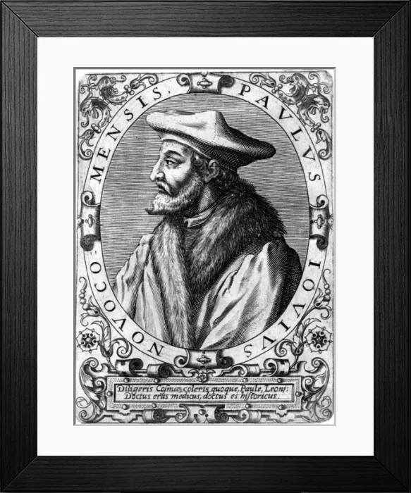 Framed Print : Paolo Giovio - 3 Framed Print : Paolo Giovio - 3