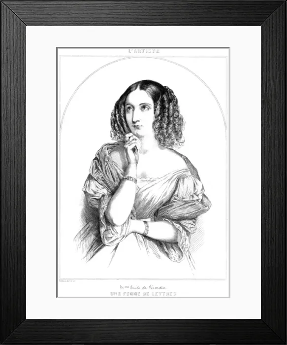 Framed Print : Delphine Girardin - 3 Framed Print : Delphine Girardin - 3