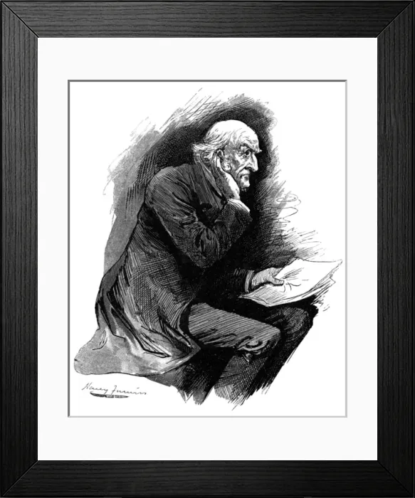 Framed Print : Gladstone in 1888 Framed Print : Gladstone in 1888