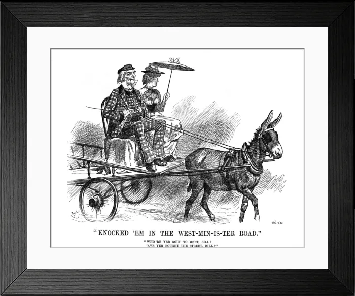 Framed Print : Gladstone and Ireland Framed Print : Gladstone and Ireland