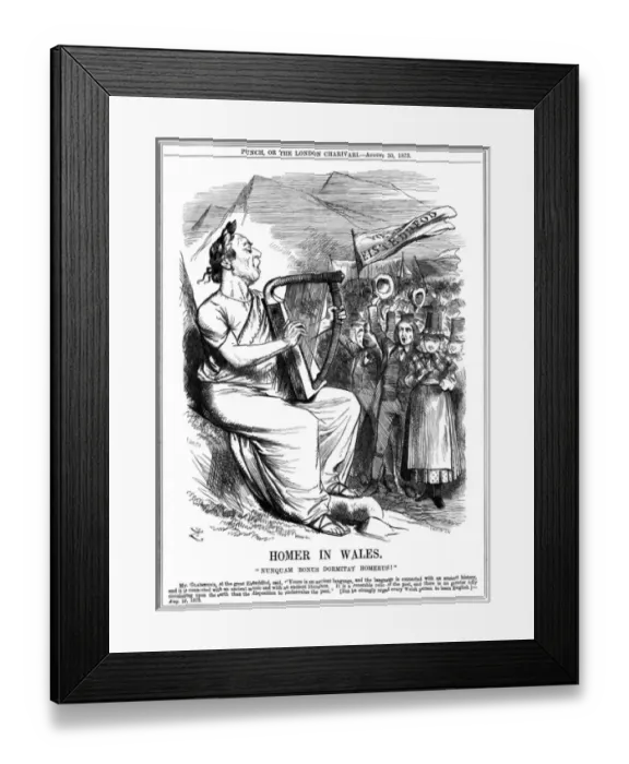 Framed Print : Gladstone and the Welsh Framed Print : Gladstone and the Welsh