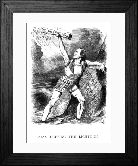 Framed Print : Gladstone and Purchase Framed Print : Gladstone and Purchase