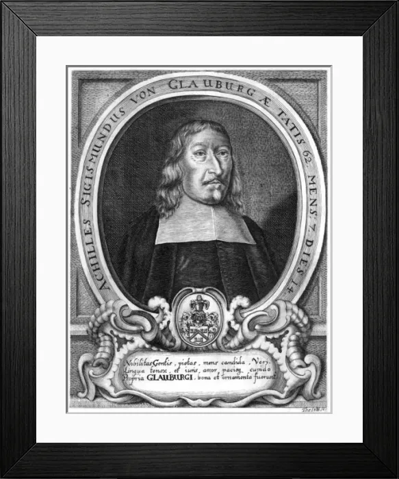 Framed Print : Achilles Von Glauburg Framed Print : Achilles Von Glauburg