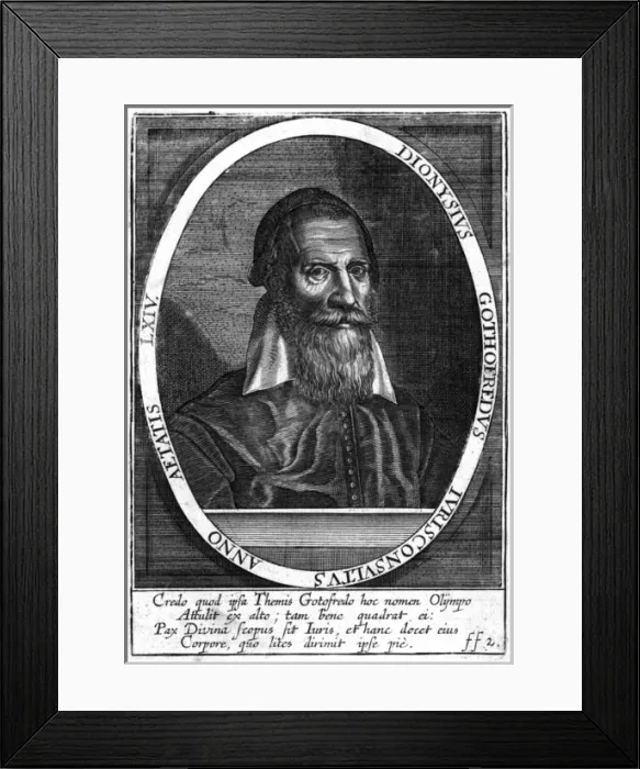 Framed Print : Denis Godefroy Framed Print : Denis Godefroy