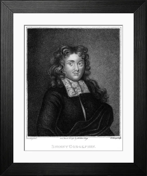 Framed Print : Sidney Godolphin, Poet Framed Print : Sidney Godolphin, Poet