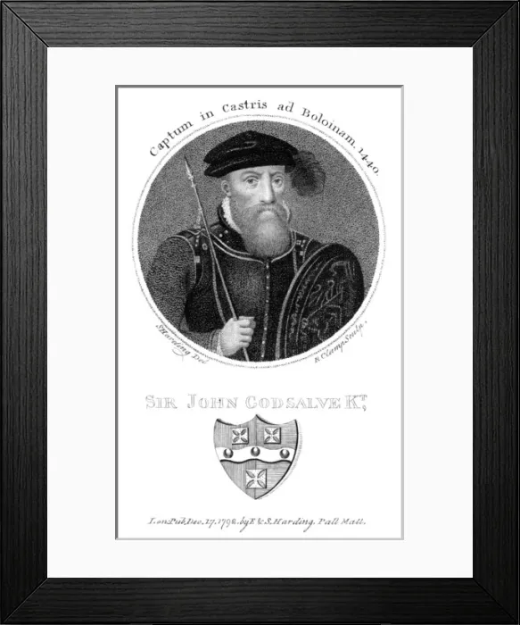 Framed Print : Sir John Godsalve Framed Print : Sir John Godsalve