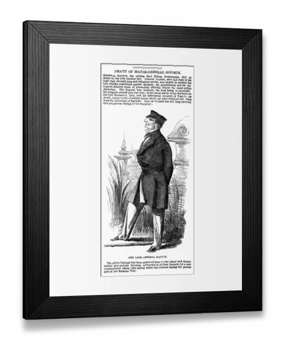 Framed Print : Henry Thomas Godwin