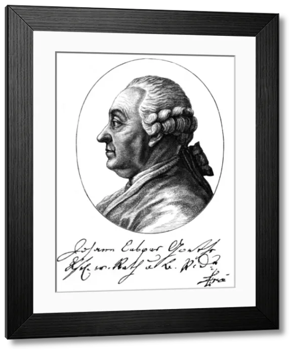 Framed Print : Goethes Father Framed Print : Goethes Father