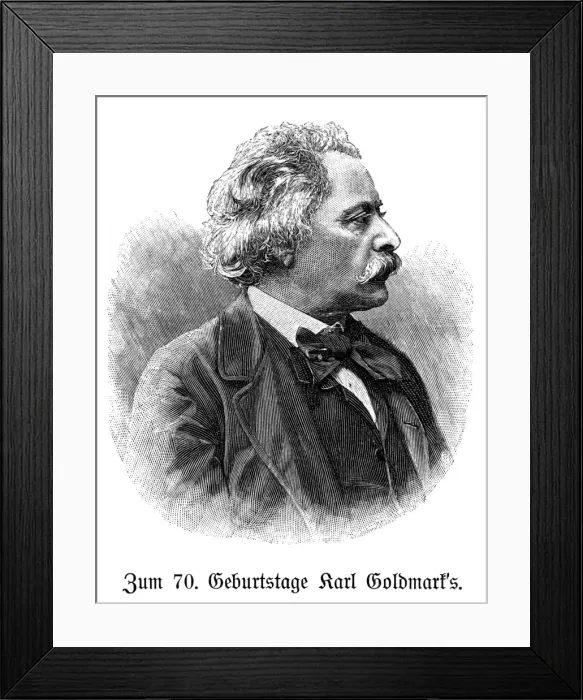 Framed Print : Karl Goldmark in 1900 Framed Print : Karl Goldmark in 1900