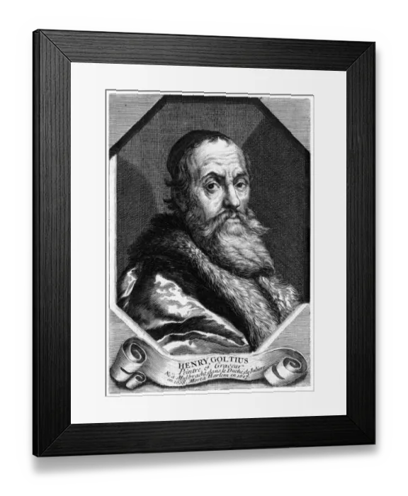 Framed Print : Hendrik Goltzius - 2 Framed Print : Hendrik Goltzius - 2