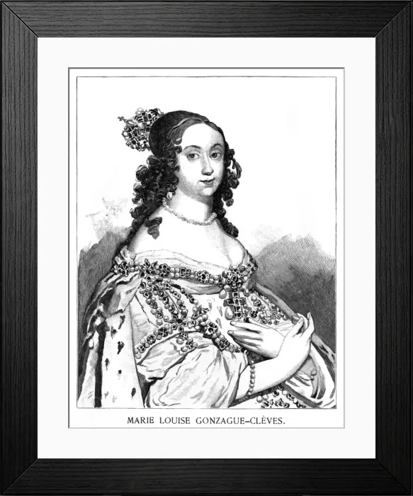 Framed Print : Maria Gonzague-Cleves Framed Print : Maria Gonzague-Cleves