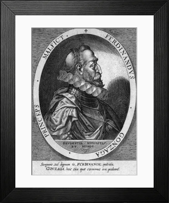 Framed Print : Ferdinand II Gonzaga Framed Print : Ferdinand II Gonzaga