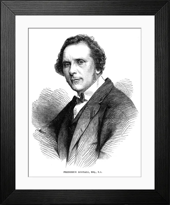 Framed Print : Frederick Goodall - 3 Framed Print : Frederick Goodall - 3