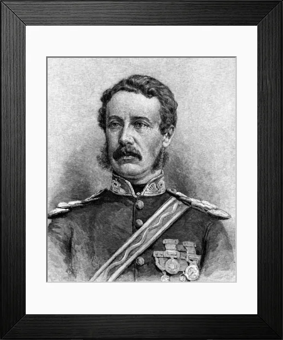 Framed Print : Gordon in 1873 Framed Print : Gordon in 1873