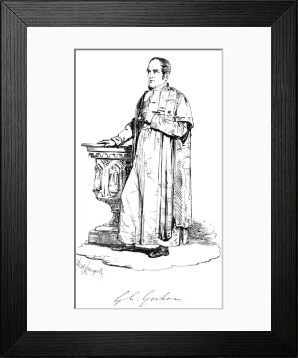 Framed Print : George Cornelius Gorham Framed Print : George Cornelius Gorham