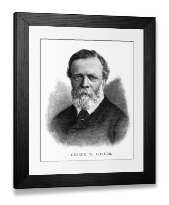 Framed Print : George W Goyder Framed Print : George W Goyder