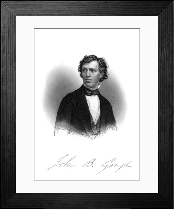 Framed Print : John B Gough - 3 Framed Print : John B Gough - 3
