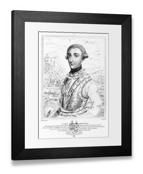 Framed Print : John Grace, Soldier Framed Print : John Grace, Soldier
