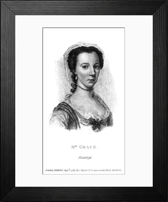 Framed Print : Mary Grace, Artist Framed Print : Mary Grace, Artist