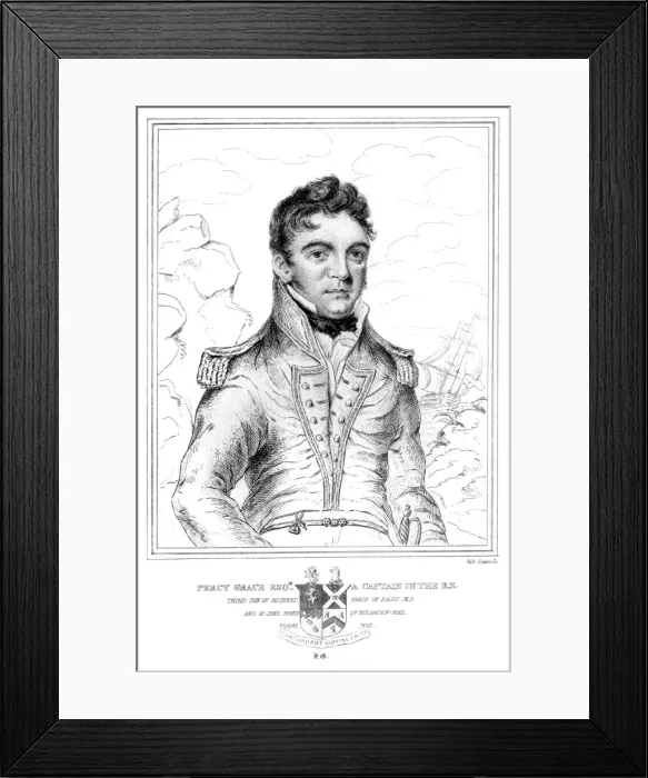 Framed Print : Percy Grace, Sailor Framed Print : Percy Grace, Sailor