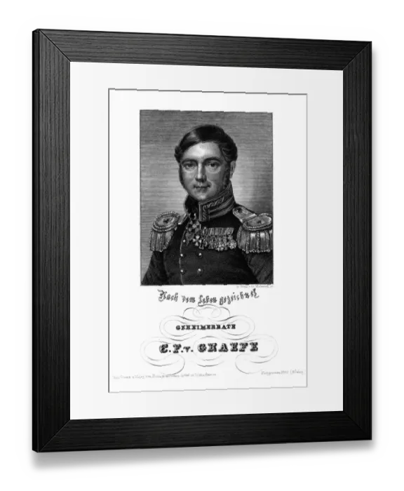 Framed Print : Carl Ferdinand Graefe 1 Framed Print : Carl Ferdinand Graefe 1