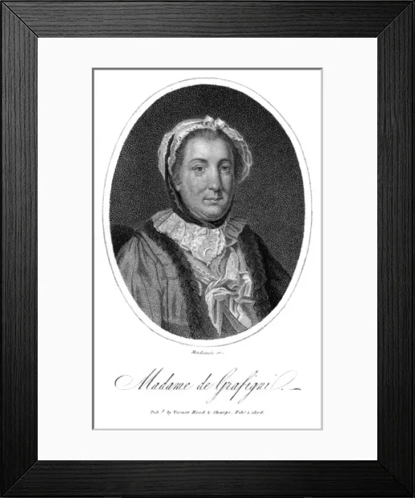 Framed Print : Francoise Graffigny - 1 Framed Print : Francoise Graffigny - 1